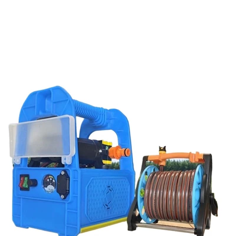 Lithium - battery rechargeable portable pump, outdoor agricultural irrigation watering machine, portable pumping equipment