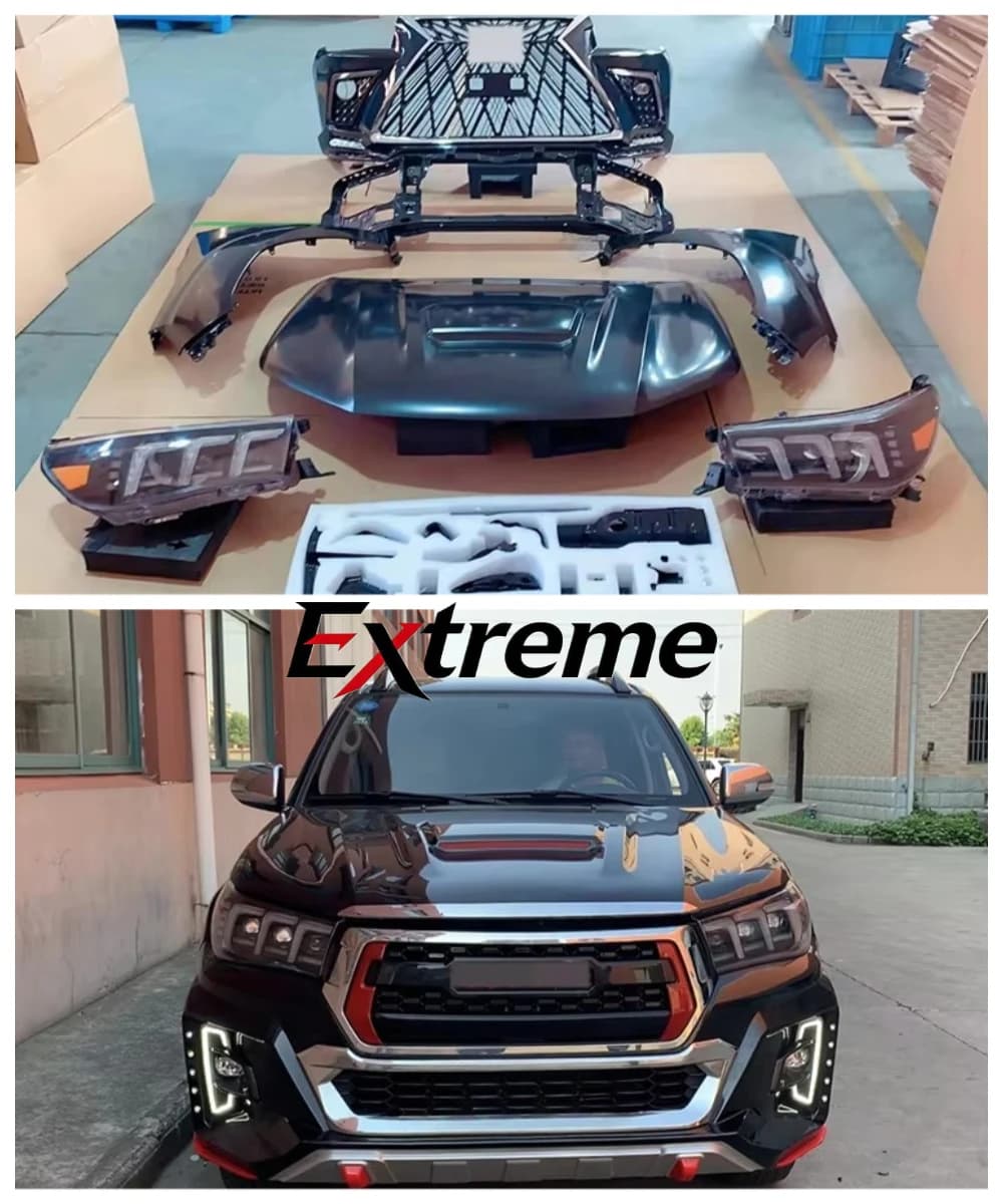 Bodykit Body Kit for Toyota Hilux 2008 Upgrade to 2016 Kits Upgrade