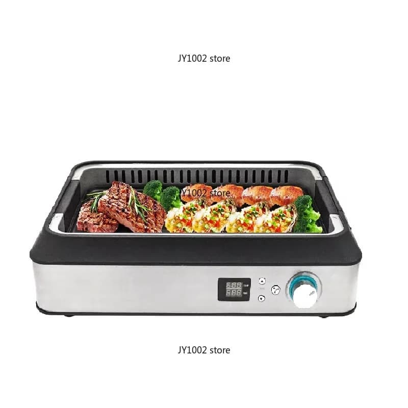 Popular Products 1500W Smokeless Aluminum Alloy Grill Temperature Control  Household Hotel Indoor Outdoor Barbeque