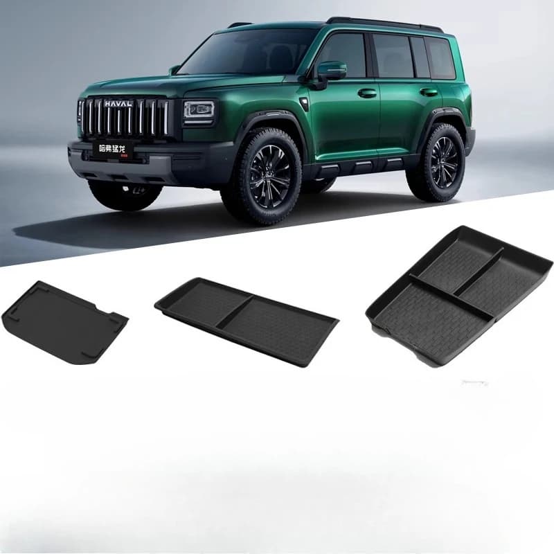For Haval Raptor 2.0T Meng Long Interior Modification Accessories Storage Box Behind Screen in Center Console
