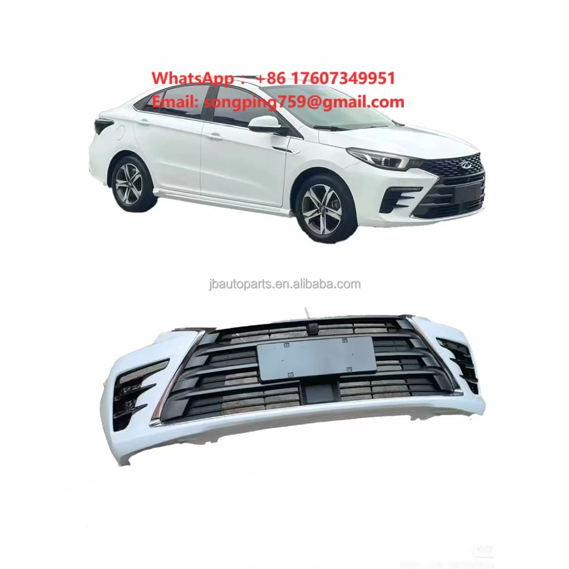 For  Chery Arrizo 5 PLUS Auto Parts Front Bumper Assembly - Genuine Original Equipment
