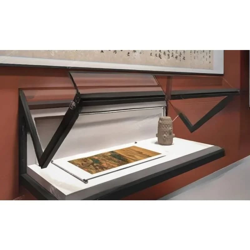 Display cabinet Cultural relics flat cabinet counter, cultural and painting cultural relics display cabinet
