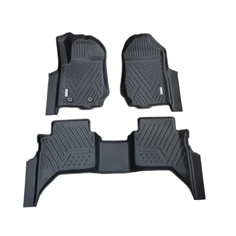 Car carpet all-weather TPE leather car floor mat