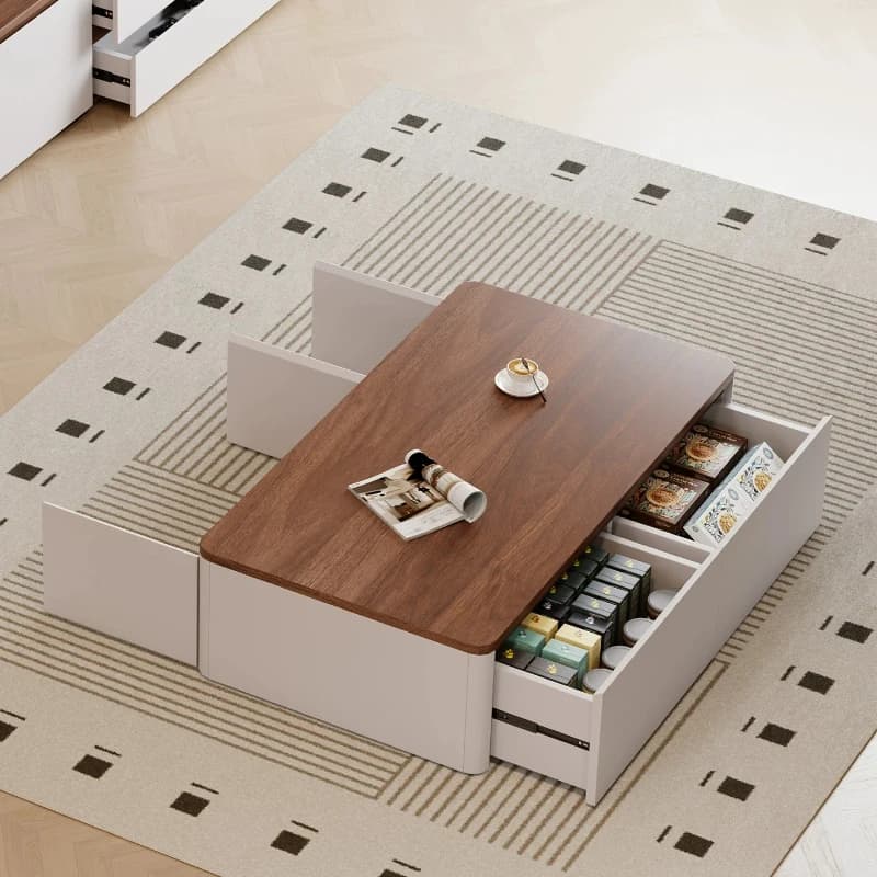Simple Aesthetic Coffee Table Modern Living Room Decoration Unique Coffee Table Luxury Nordic Mesa Auxiliar Home Furniture