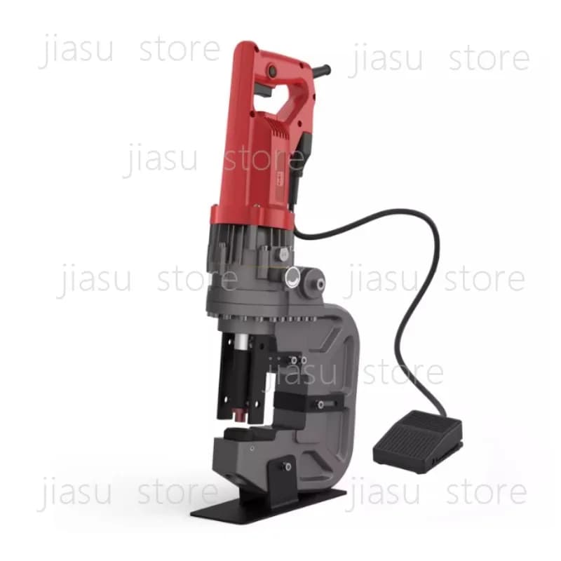 High-End Electric Hydraulic Punching Machine Portable Angle Steel Slot Punch Cutter for Stainless Steel
