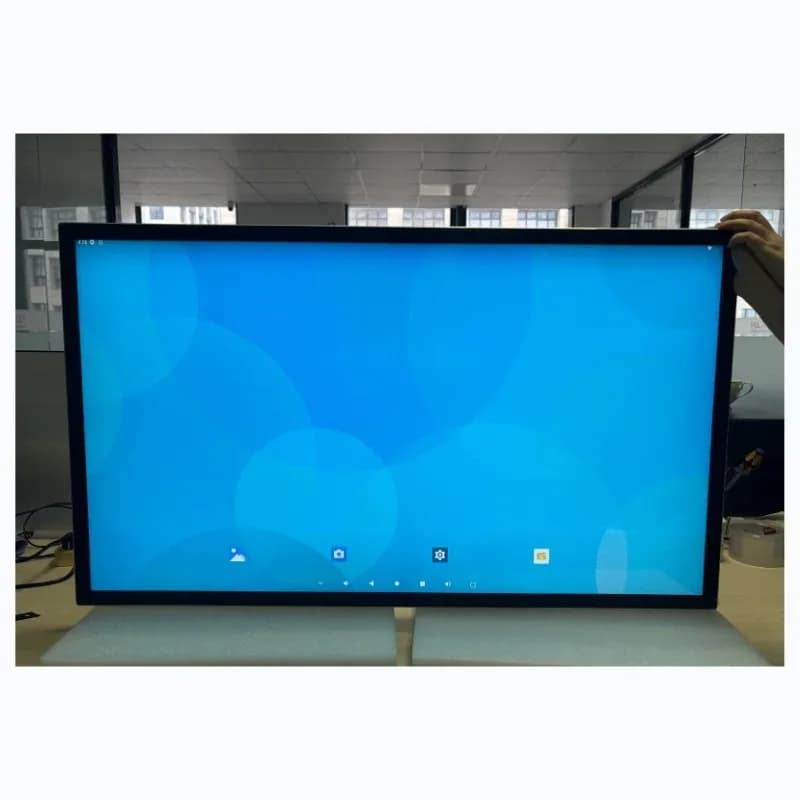 55 Inch 4K Capacitive Touch Screen with OS for Educational Training And Business Meetings