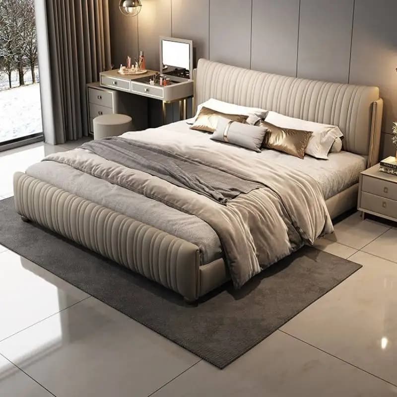 Japanese Extension Bed Holder Elegant Ornament Platform Bases Bed Bedrooms Double Accessories Letto Matrimoniale Home Furniture