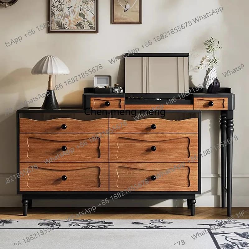 Luxury Storage Vanity Table Closets Bedroom Modern Wood Vintage Dressing Table Service Cosmetics Vestidores Trendy Furniture