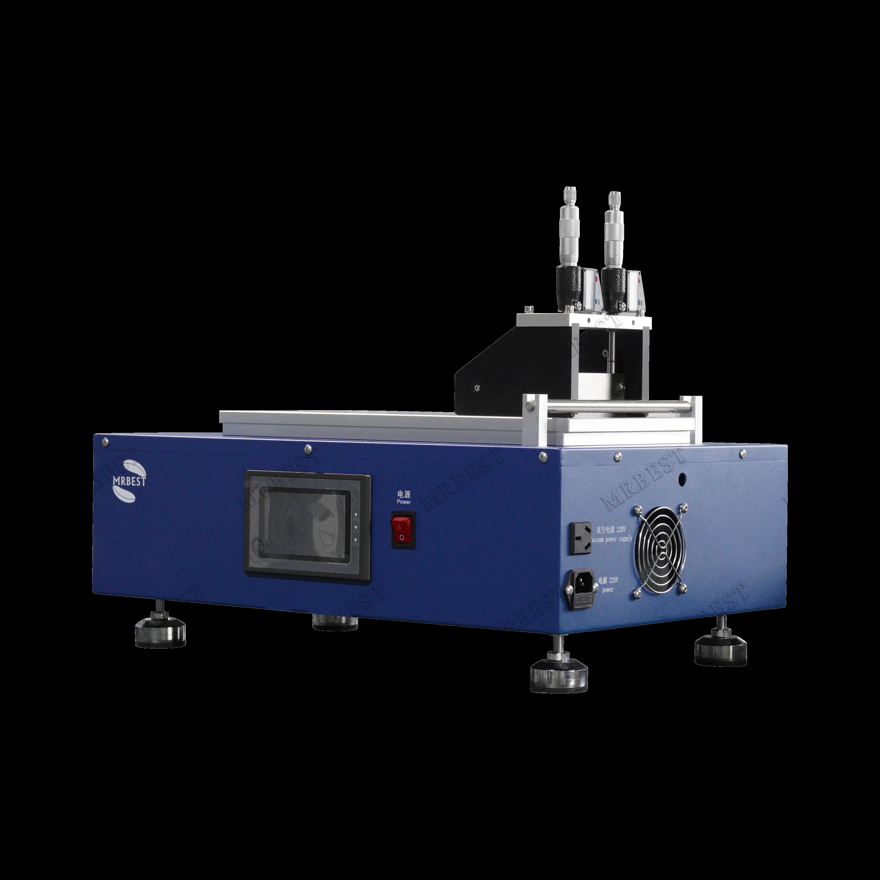 Cell Automatic Film Applicator Coater with Vacuum Chuck and Adjustable Doctor Blade for Battery Electrode Coating