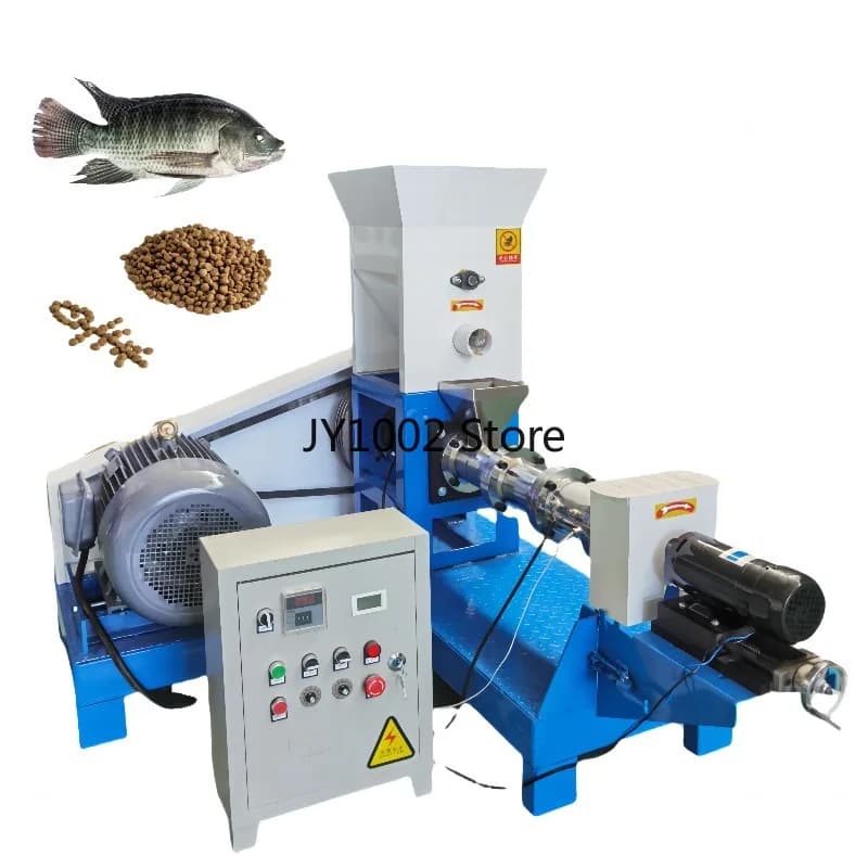 High Quality Full Automatic Floating Fish Feed Extruder Machine Attractive Extruder Machine Price Fish Feed Extruder Price