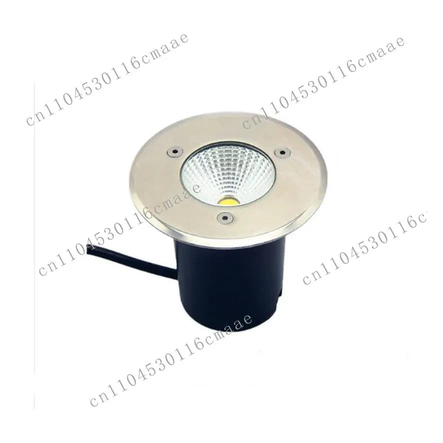 LED Underground Light 12W COB Floor Lamp Cold White Outdoor Ground Spot IP67 Landscape Square Path Buried Yard 85-265V DC12V