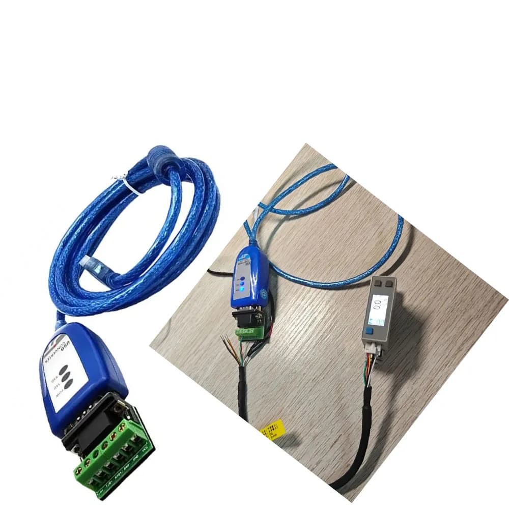 RS485 to USB Communication Serial Converter Cable USB to 485/422 Serial Cable Anti-interference ESD/Short-circuit Protection