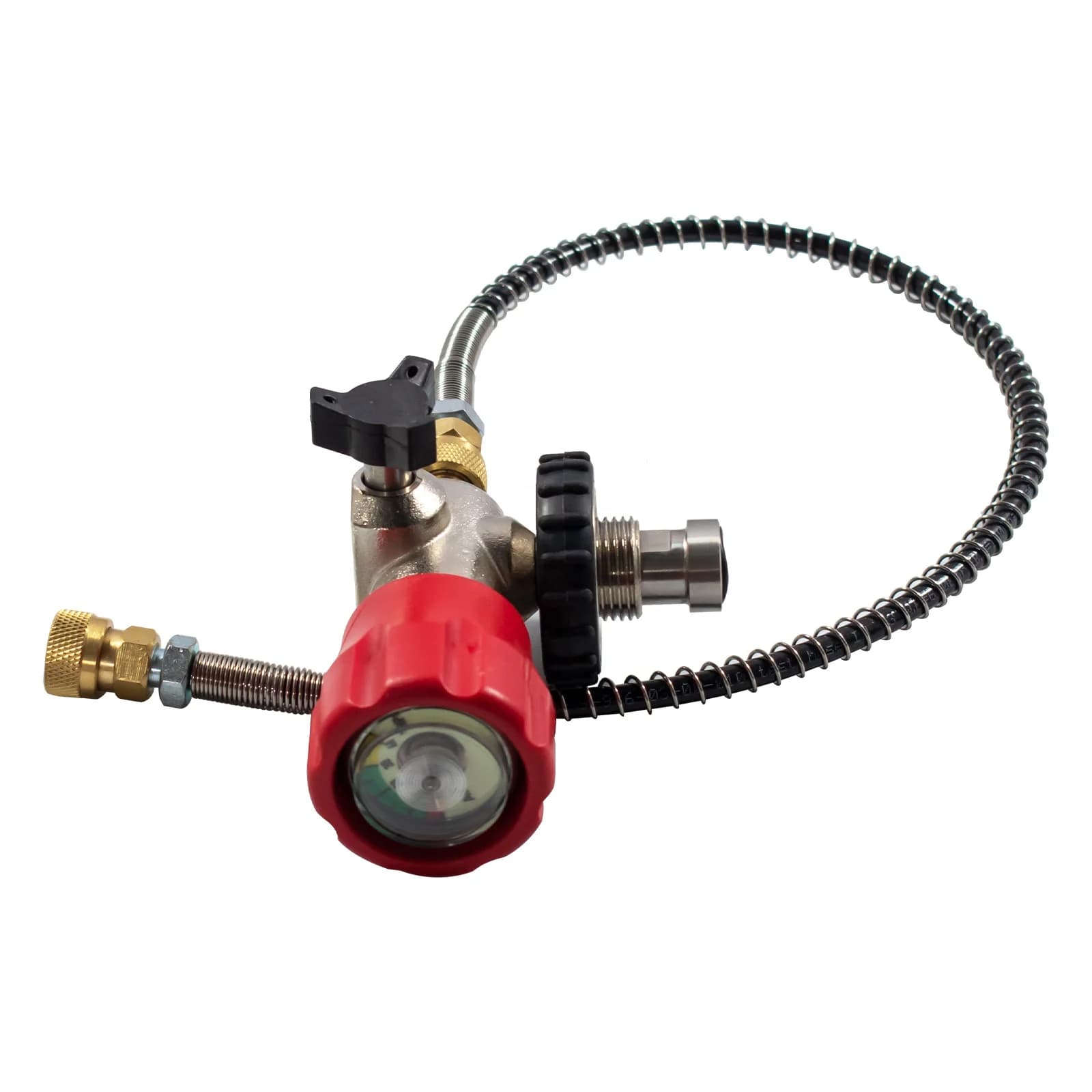Tuxing 4500psi 300 bar Valve Connection Transfer Gas From Big to Small Tank