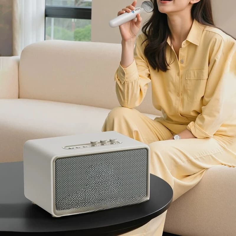 Wireless Bluetooth Karaoke audio microphone integrated microphone large volume high sound quality speaker home