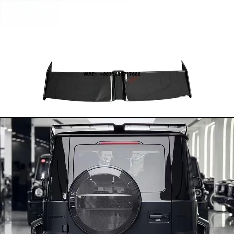 G800 Spoiler Rear Wing High Quality Fast Delivery Prepreg Dry Carbon Fiber Body Kits for G-Class W465