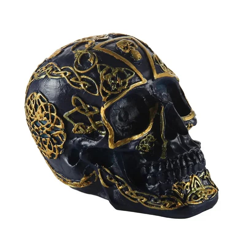 Resin Halloween Gift Personalized Decoration Home Ornament Mold Skull Head