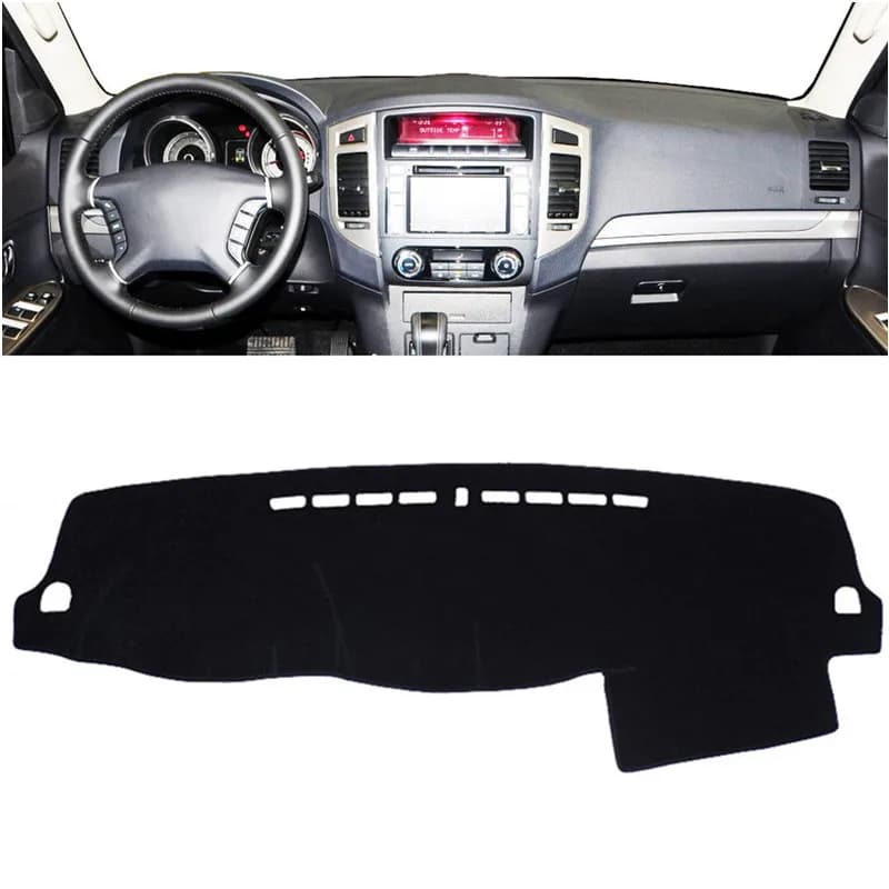 For Mitsubishi Pajero Montero 2007 2008 2009 2010 2011 2012 2013 2014-2019 Car Dashboard Cover Dash Mat Dashmat Sunshield Carpet