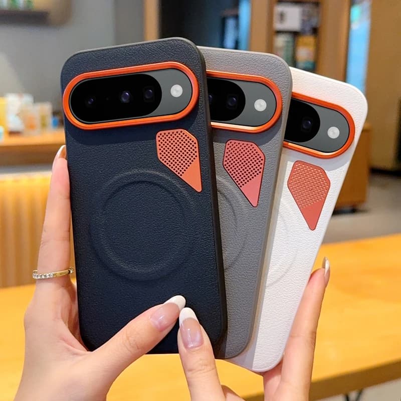 Fashion Phone Case For Google Pixel 10 Pro XL MagSafe Magnetic Protective PC Hard Shell Solid Color For Pixel 10 Pro Back Cover