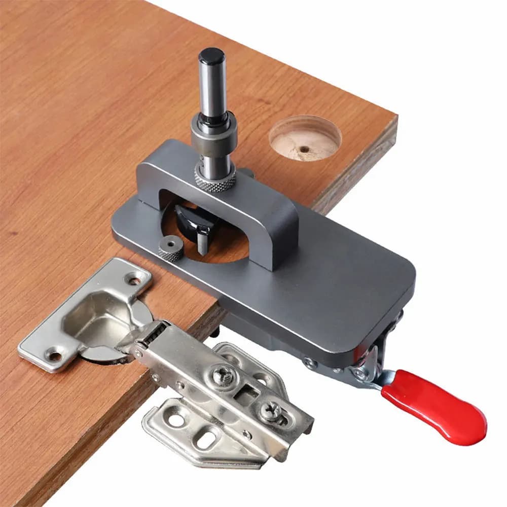 Opener 35mm Cabinet Hinge Drill Hole Punch Woodworking Dowel Guide Localizer Wood Screw Joint Tool Carpentry Set for Concealed