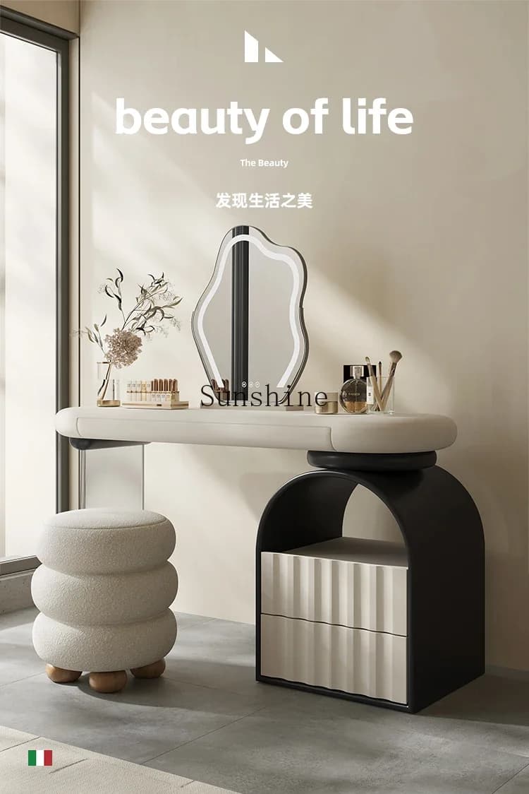 Light Luxury Dresser Bedroom Premium Makeup Table Master Bedroom Makeup Cabinet Bedside Cabinet  FT