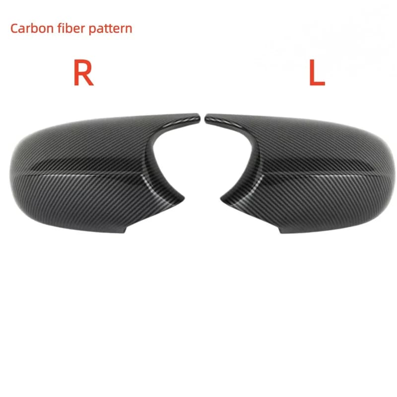 For BMW 3 Series E90 LCI E91 E92 E93 carbon fiber replacement bullhorn style modified rearview mirror cover