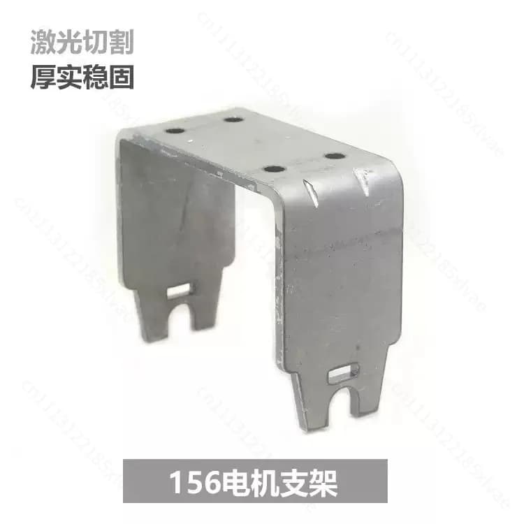 Brushless Motor Front Fork Bracket Skateboard Electric Vehicle Modification Wheel Hub Motor Iron Frame Dual Output Shaft