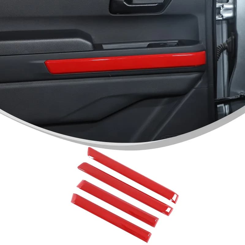 ABS  For 2024+ Toyota Tacoma Armrest Trim Pieces Armrest Decorative Scratch-Resistant Trim Car Accessories