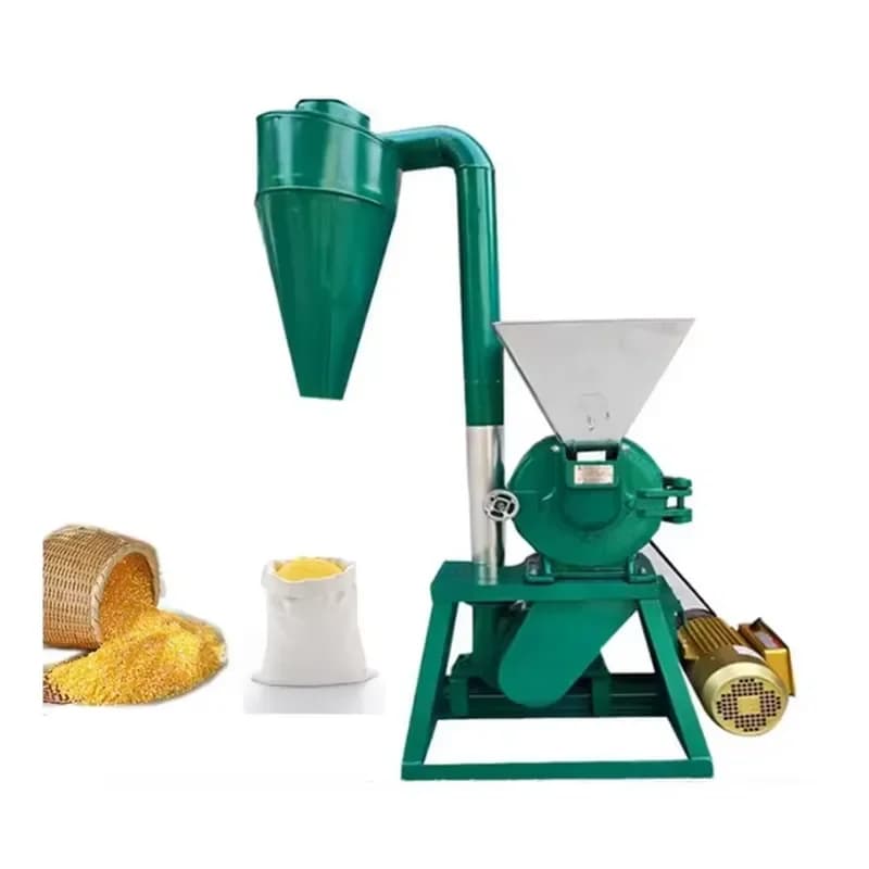 Grinding Machine Electric Dry Cassava Crusher for Fine Powder Making Ideal for Flour Production Line Factory