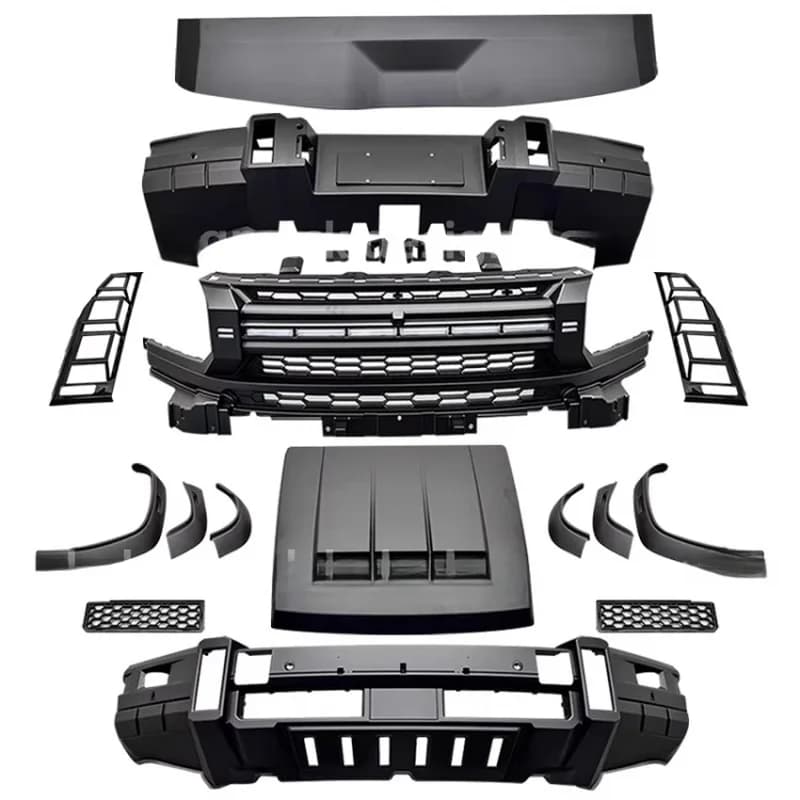 High Quality Mars Explorer Body Kit Bolt‑On Front Rear Bumper Fit for T2 4x4 Off‑Road New Factory Wholesale