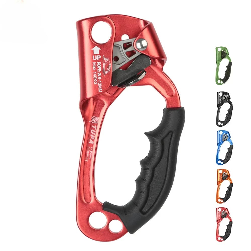Ascenseur de droite grimpeur de corde à main grimpeur montagne de forage extérieur SRT matériel d’escalade Outdoor downhill tool