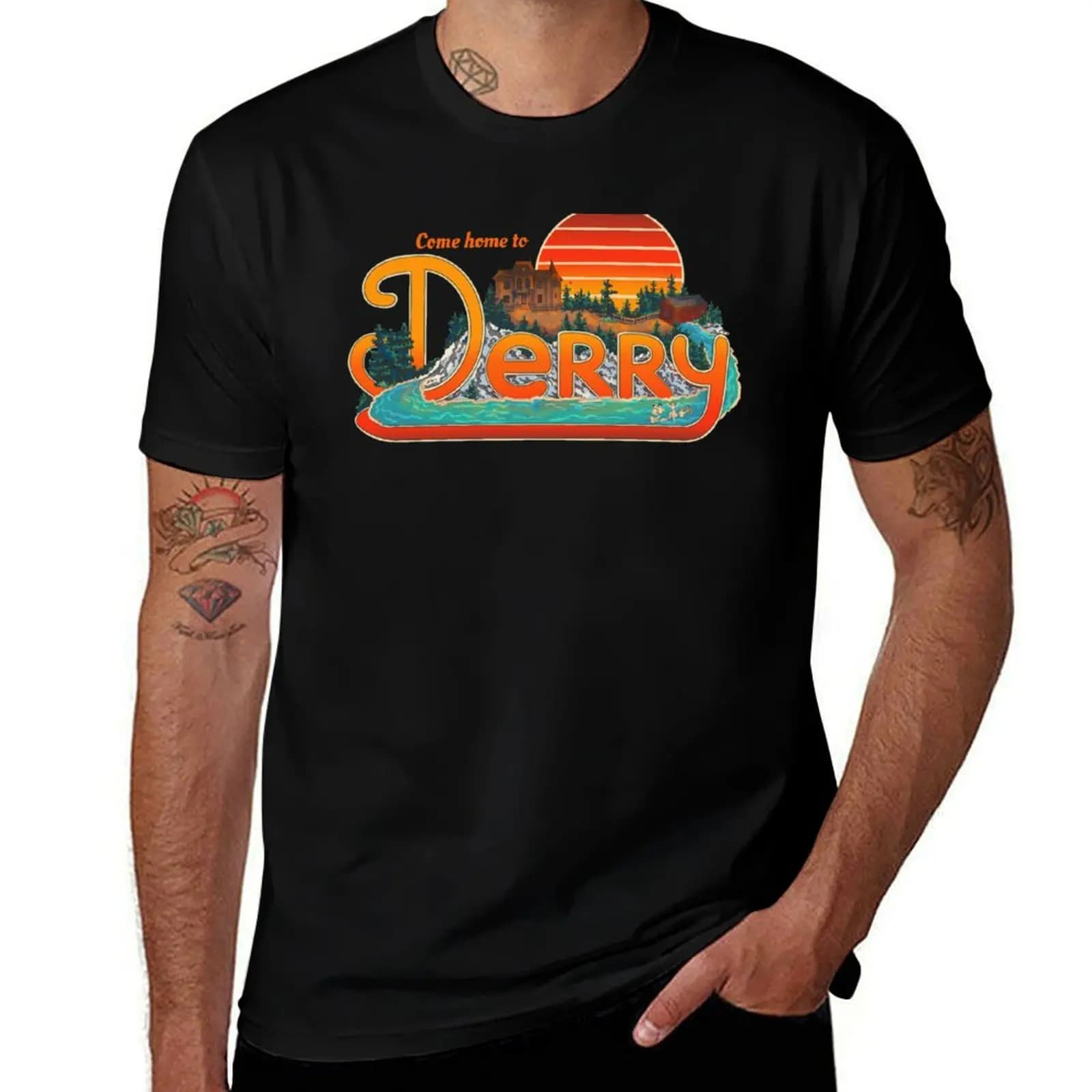Come Home To Derry T-Shirt Casual Basic Street Style T-Shirt