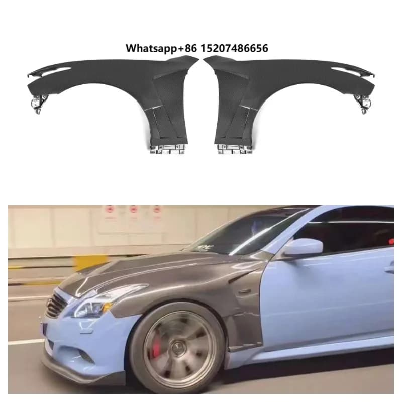 Real Carbon Fiber Fender for G37 Coupe Fender Car Accessories