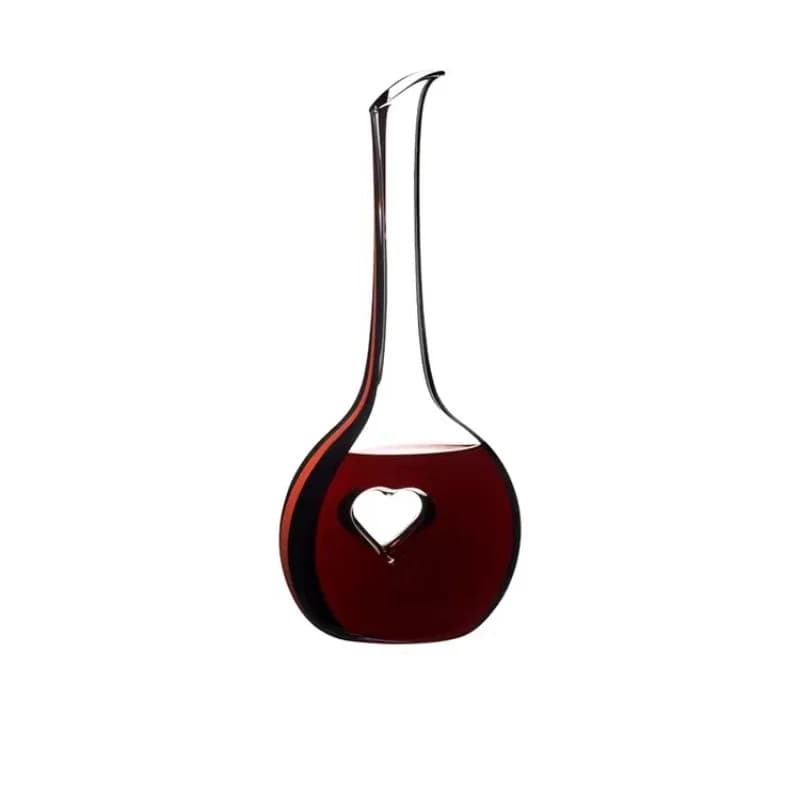 Handmade crystal decanter, red wine glass 2 set, high-end gift.