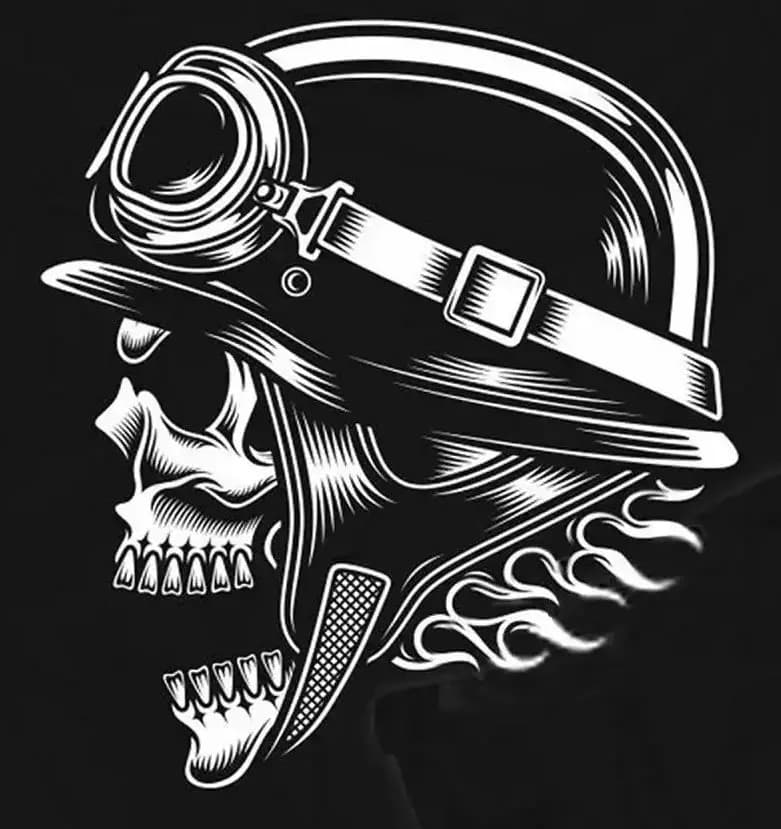 The Bikers Code, Respect. Motorcycle Chopper Free Rider Motorcyclist T Shirt. Short Sleeve 100% Cotton Casual T-shirts Loose Top