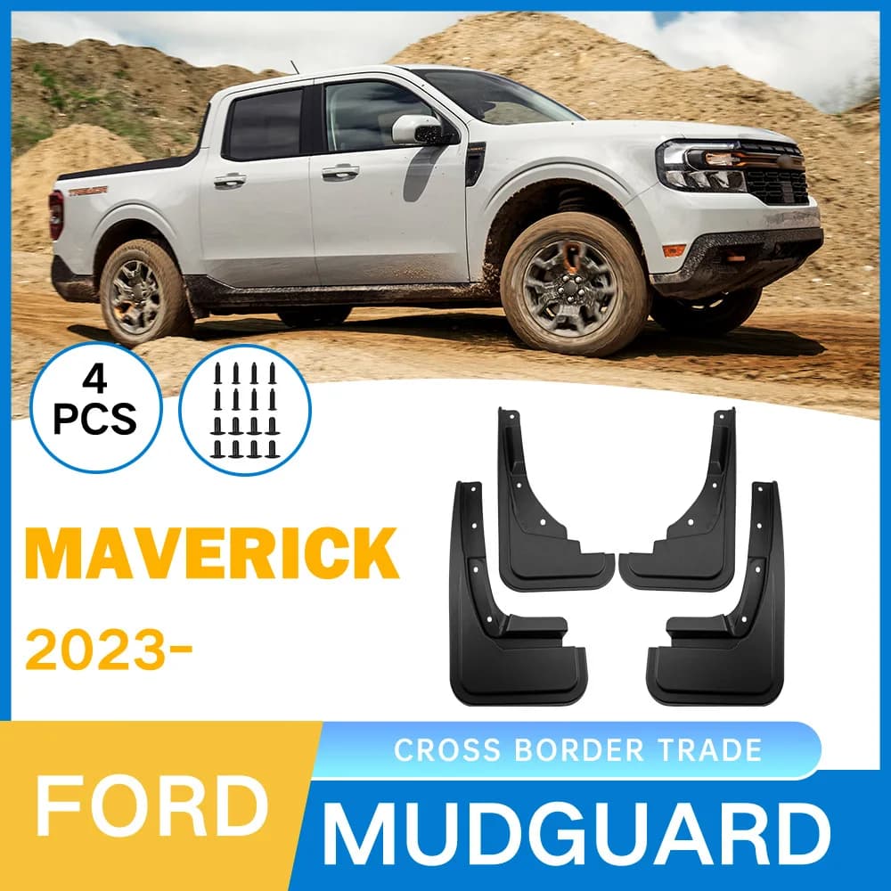 For FORD Maverick 2023 Mudflaps Front Rear Flares Splash Guards Cover Car Accessorie