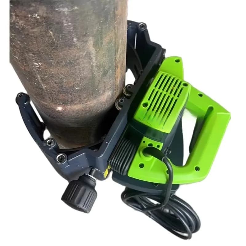 Automatic Electric Plastic Pipe Cutter Smooth Cut 75-400mm Stainless Steel PVC Aluminum Alloy-Core Components Motor & Engine