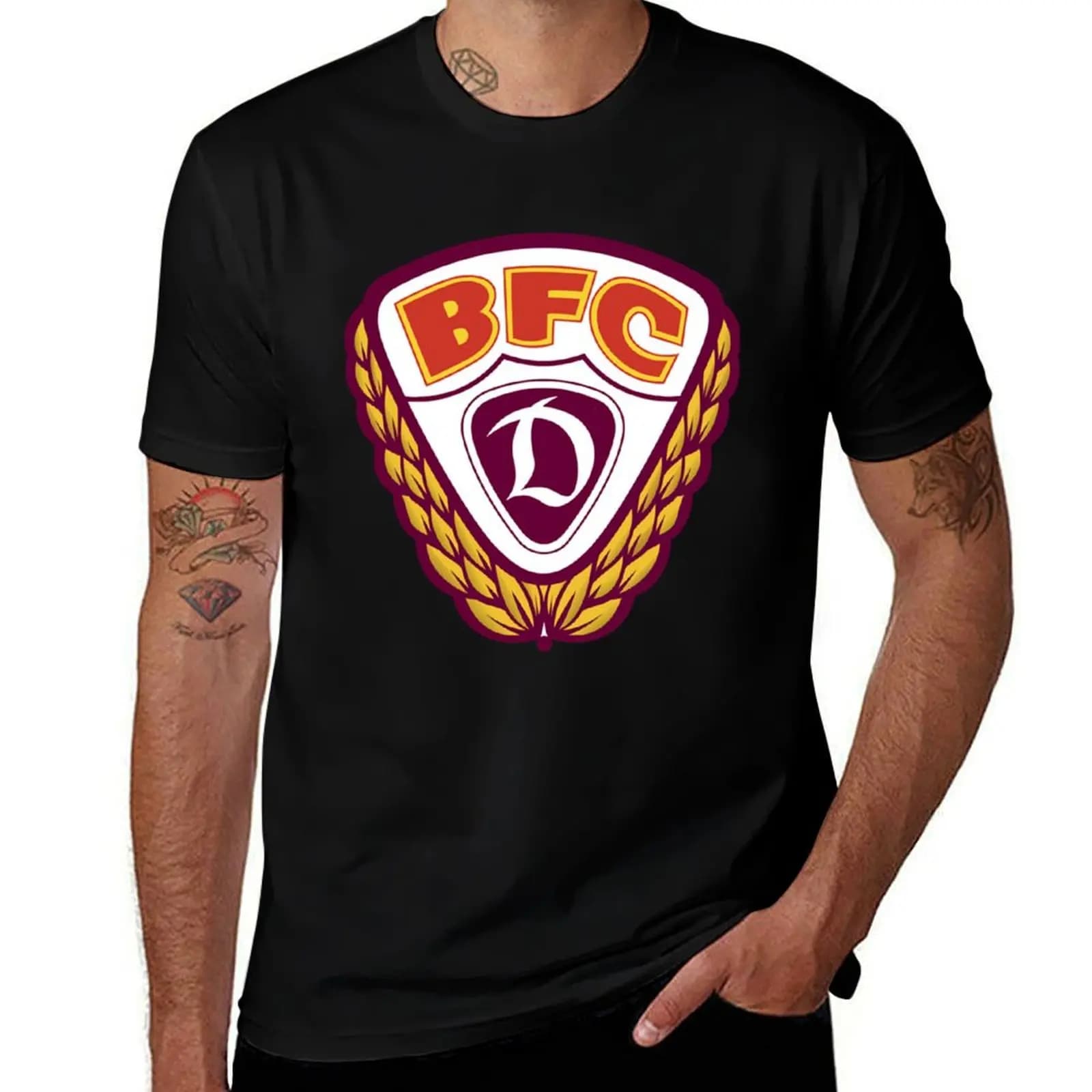 Dynamo Berlin T-Shirt Summer Holiday Casual Tee T-Shirt