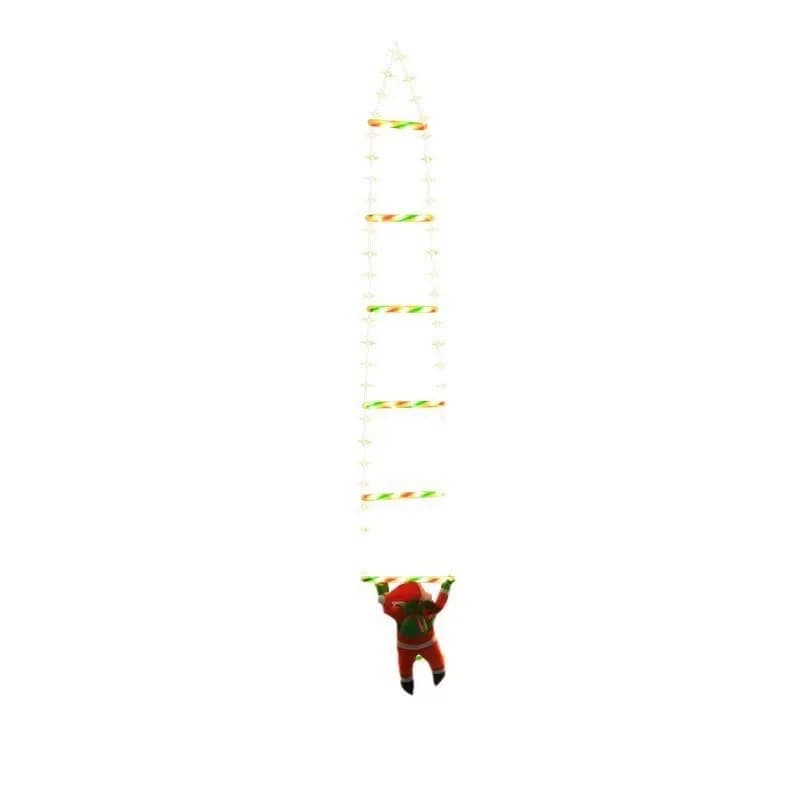 Ladder lights Christmas atmosphere Outdoor courtyard Garden Fireplace Window decoration