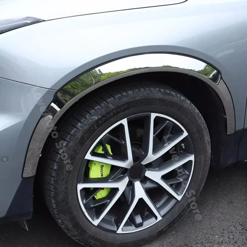 For Trumpchi GAC GS8 2nd Gen 2022-2025 Car Stainless Steel Wheel Eyebrow Trim Rubbing Bumper Strip Decorative Car Accessories