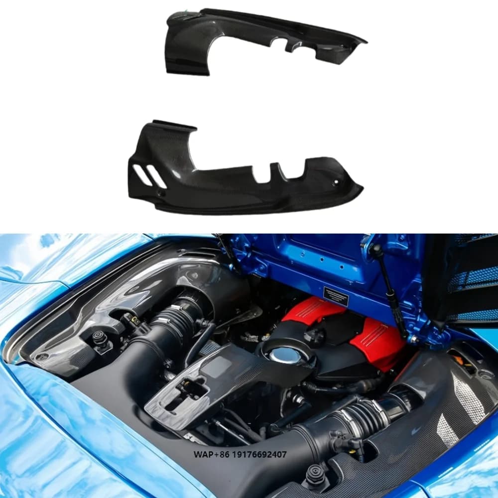 OEM Style Dry Carbon Fiber Cabin Decoration Cabin Cover Suitable forFerrari F8