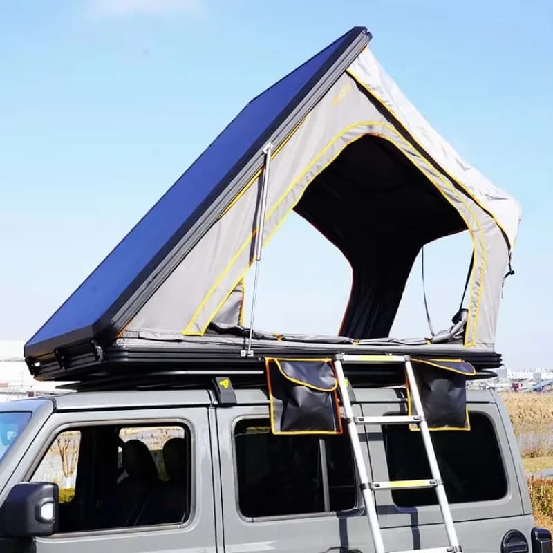 2026 Triangle Off Road Waterproof Portable 4WD Hard Shell Alu Roof  Tent