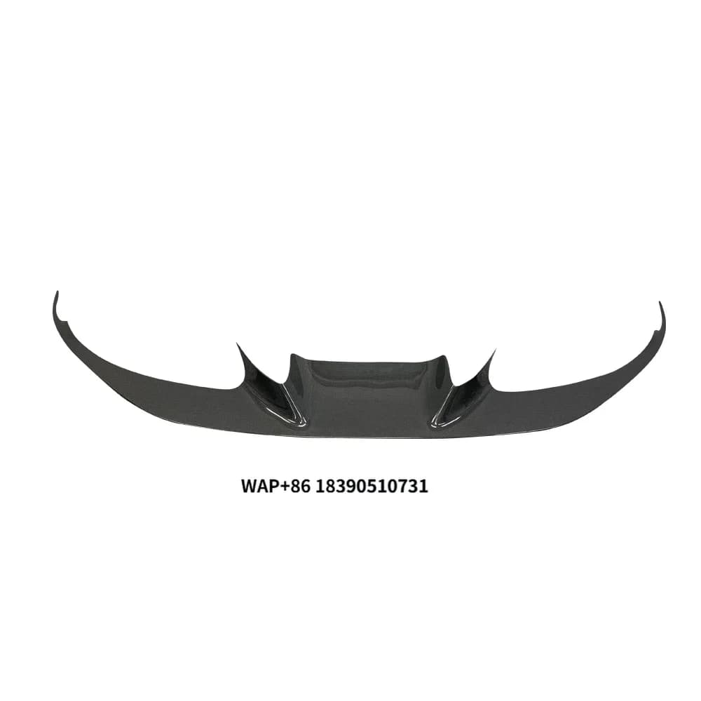 Dry Carbon Fiber Body Kit Rear Diffuser Front Bumper Front Lip for F8