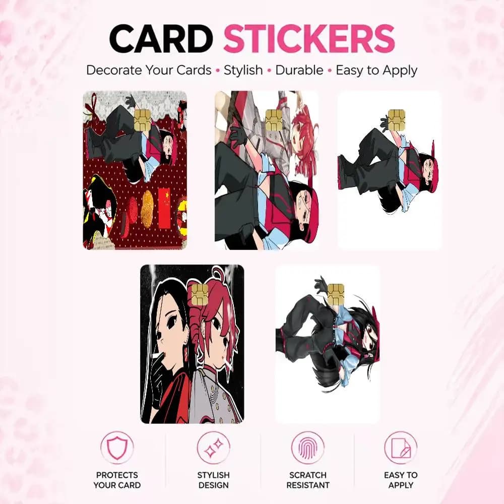 Yi Xi Singer  High‑Res Game Chip Decals Credit Card Mini Waterproof Vinyl Ornament Useful Gift