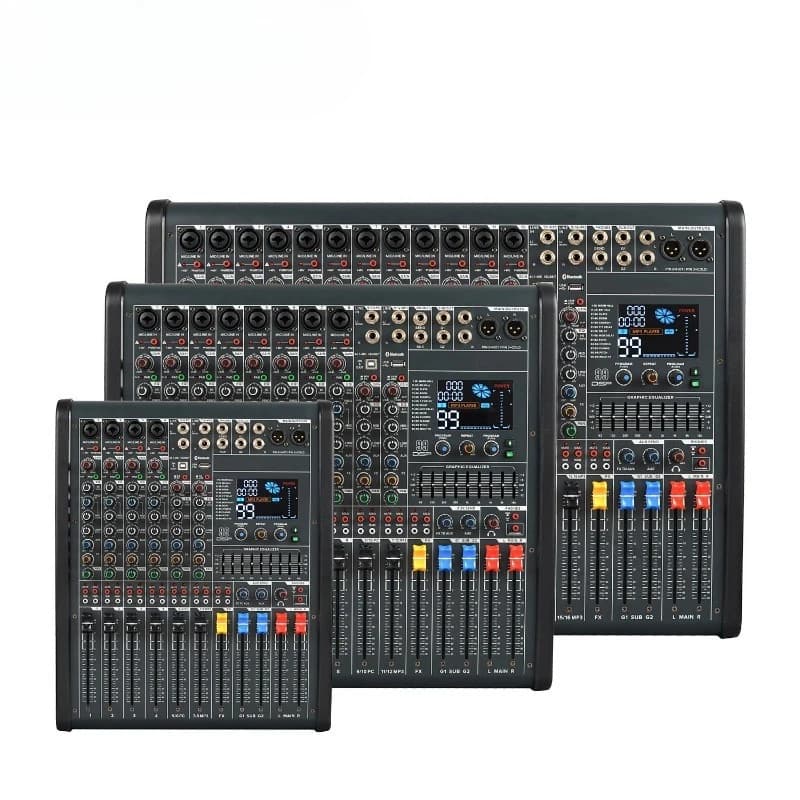 Professional Multifunctional Reverb Mixer Bluetooth KTV Conference Stage Wedding Bar Equalizer