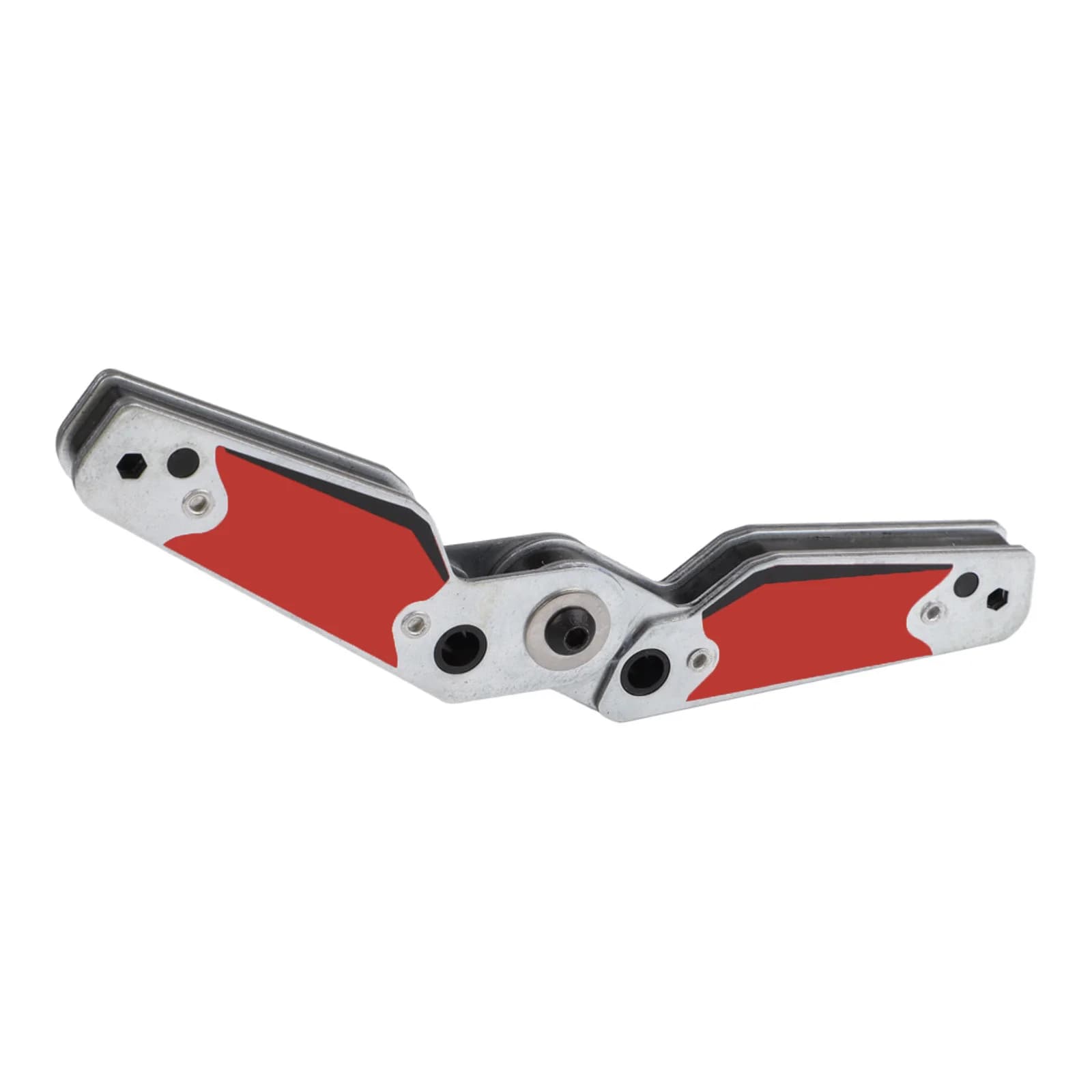 Dual Sided Welding Magnet Tool Dual-Sided Magnet Magnetic Welding Positioner Robust Metal Construction 77 Lbs Holding Force