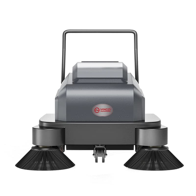 Electric Garden Road Sweeper Machine Walk-behind Floor Sweeper Cleaning Equipment
