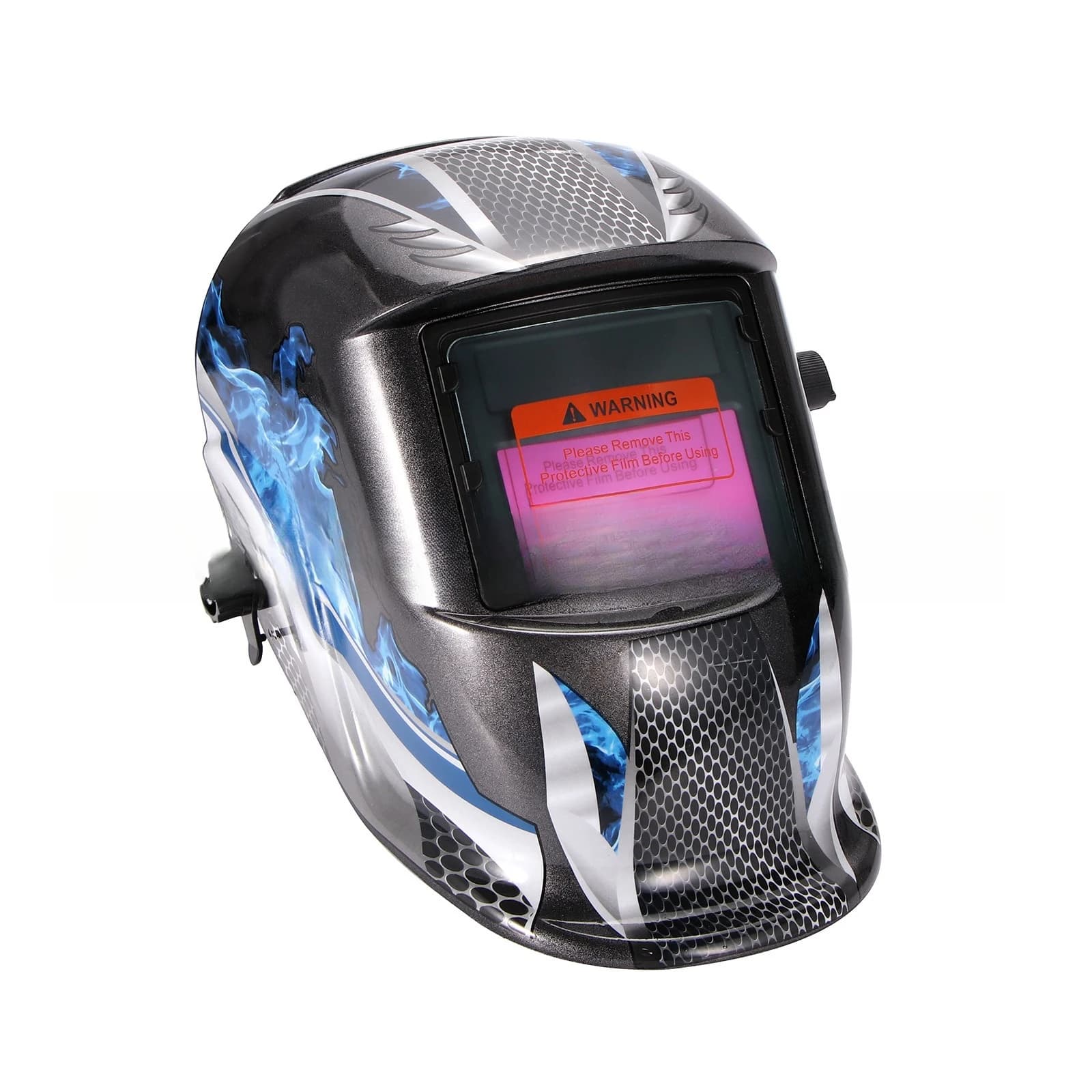 Solar automatic light and color change electric welding mask welder protection