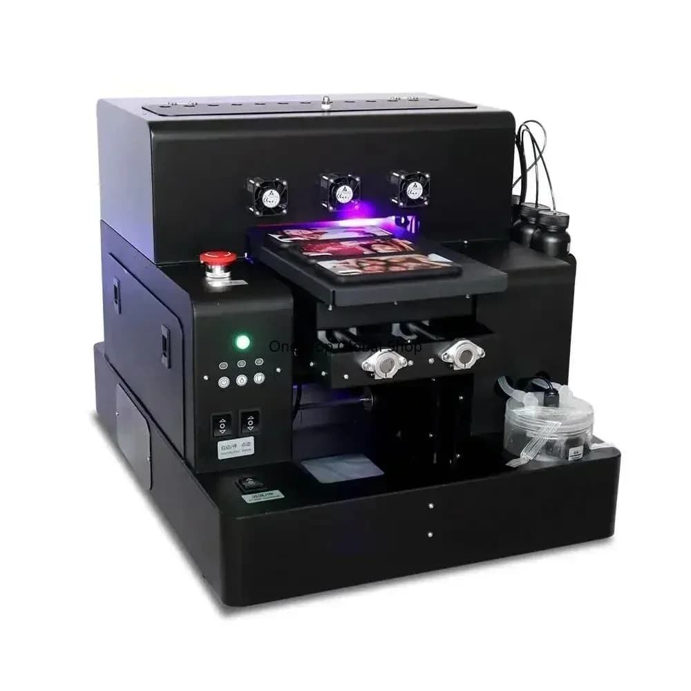 Sihao DIY A4 UV Printer Upgrade Flatbed UV Flatbed Printing Machine With ACRO RIP Software For Phone Case Metal Glass Wood