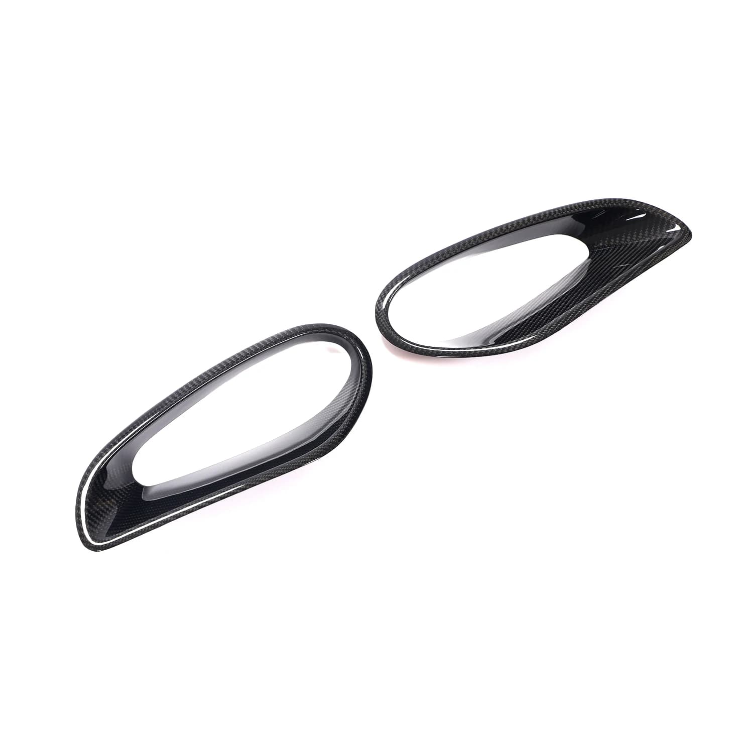 Dry Carbon Fiber Side Fender Air Intake Scoops Vents for Porsche 911 991 Turbo S 2-Door 2014-2016