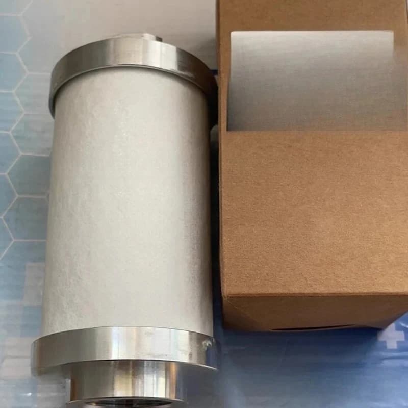 Oil Mist Filter Element for Low Temperature Plasma Sterilizer PS100X Maintenance, Divided Into Inner and Outer Silk Ports